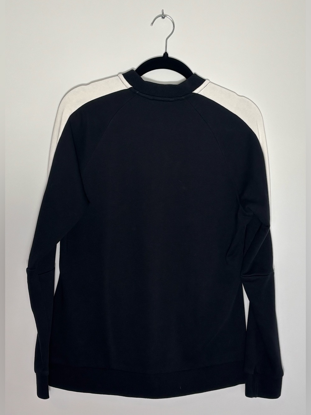 PUMA Women’s Full Zip Track Jacket XL Black White Retro T7 Athletic - Picture 3 of 5